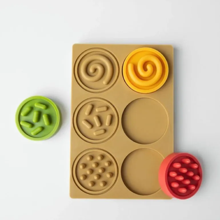 Puzzle Sensoryczne Kółeczka
