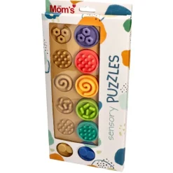 Puzzle sensoryczne kółeczka XL