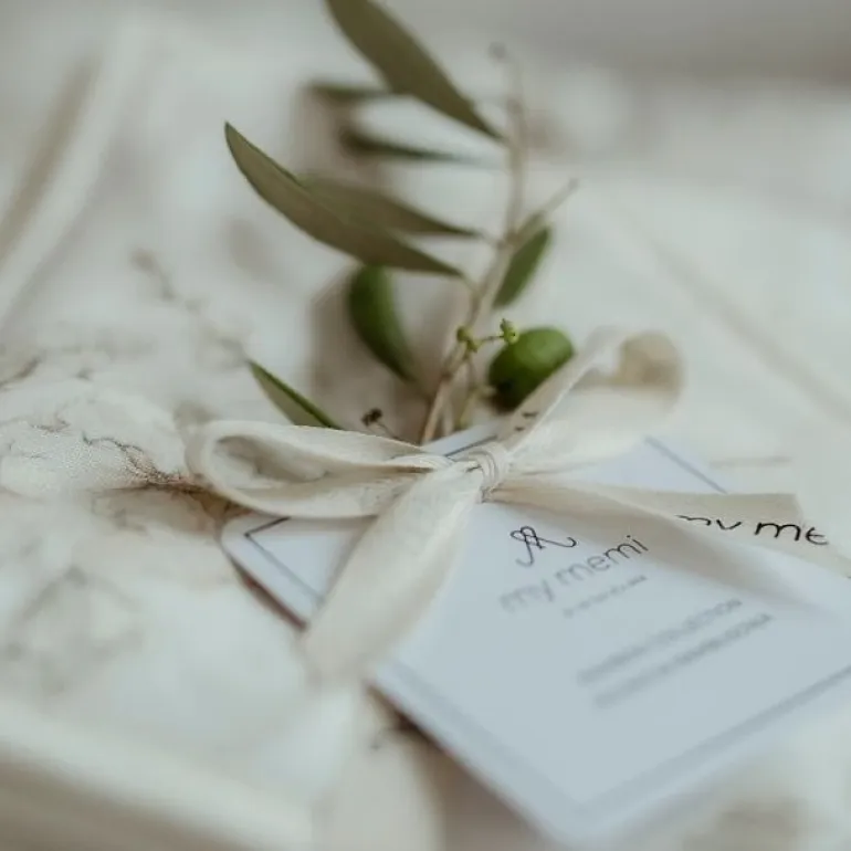 Ręcznik dla Niemowląt Bambusowy Boho Flowers