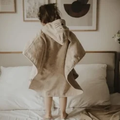 Ręcznik Ponczo dla Dziecka Light Grey Szare