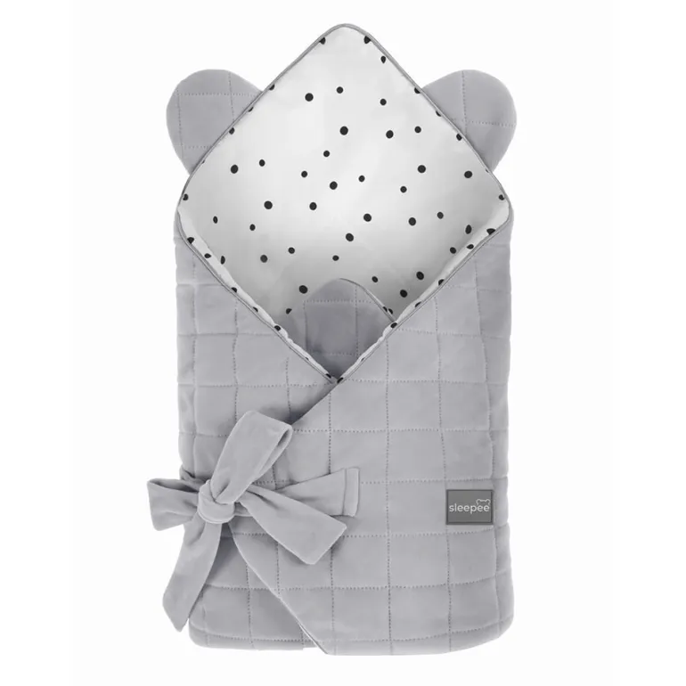 Rożek Niemowlęcy Bawełniany Royal Baby Grey-Grey