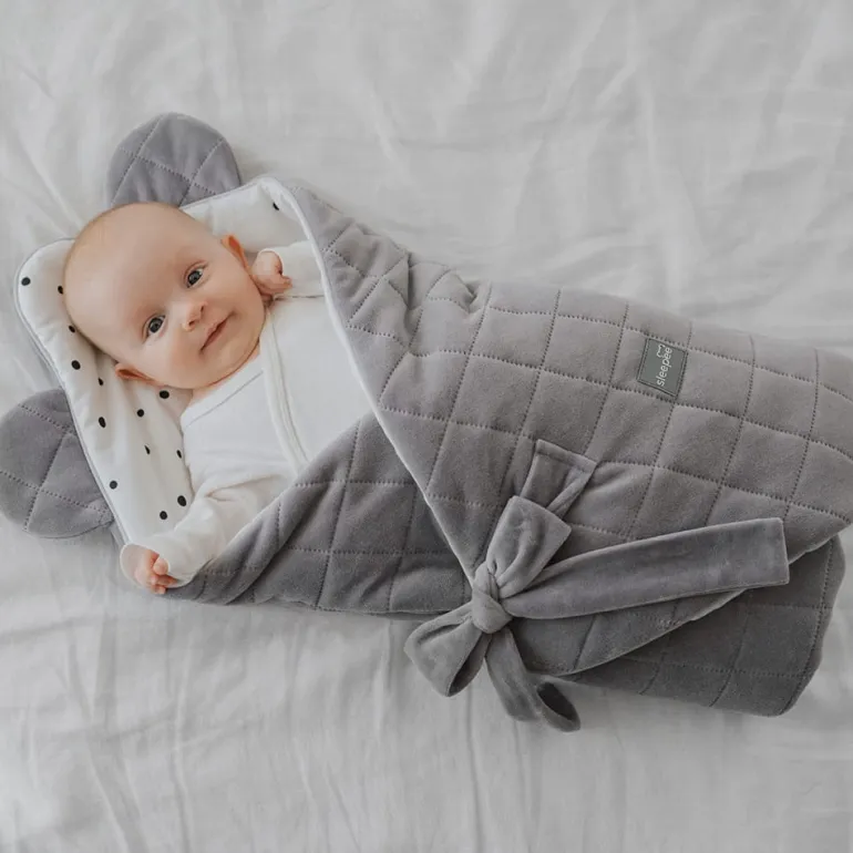 Rożek Niemowlęcy Bawełniany Royal Baby Grey-Grey