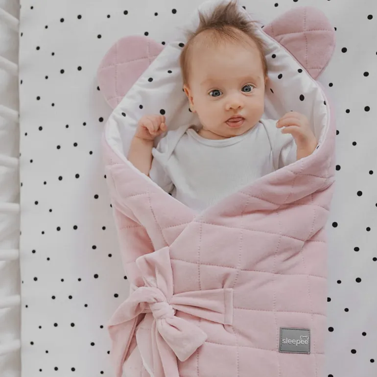 Rożek Niemowlęcy Bawełniany Royal Baby Pink