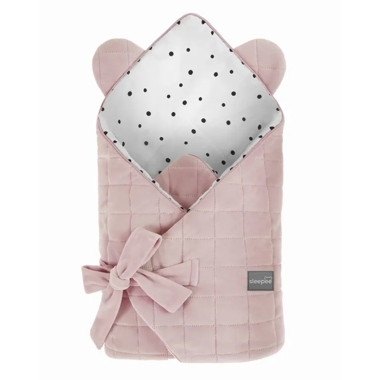 Rożek Niemowlęcy Bawełniany Royal Baby Pink