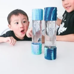 Sensoryczna butelka DIY Ocean