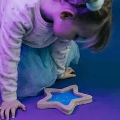 Sensoryczna Gwiazdka Pink świecąca w ciemności