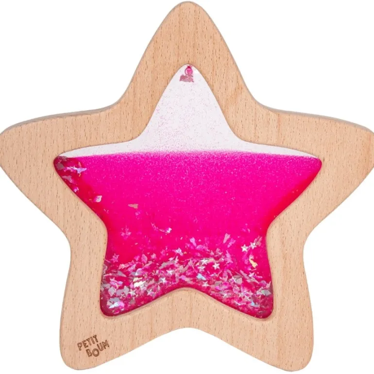 Sensoryczna Gwiazdka Pink świecąca w ciemności