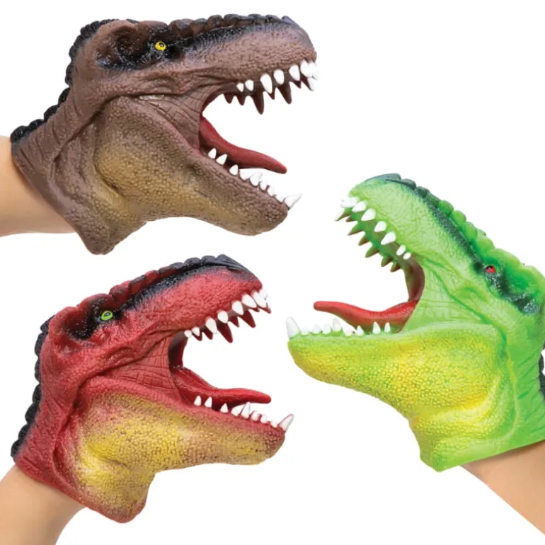 Sensoryczna Pacynka na rękę Dinozaur