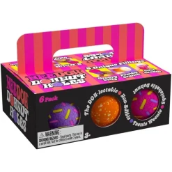 Sensoryczny gniotek Mini Needoh Dohnut Holes 6szt
