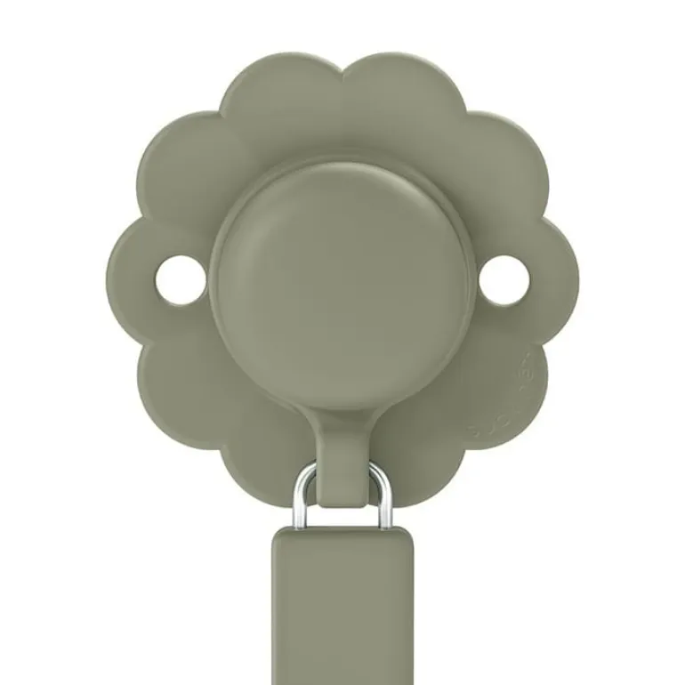 Silikonowa zawieszka do smoczka Wonder - Hedge Green