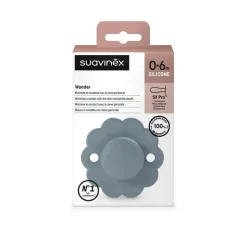 Smoczek fizjologiczny SX Pro silikonowy Wonder 0-6m - Lake