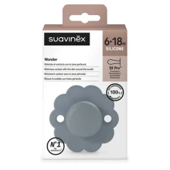 Smoczek fizjologiczny SX Pro silikonowy Wonder 0-6m - Lake