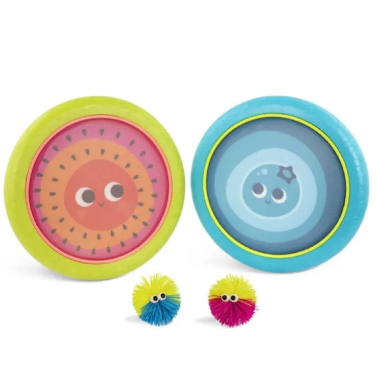Sprężyste dyski z kudłatymi piłeczkami - Poppin’ Paddles
