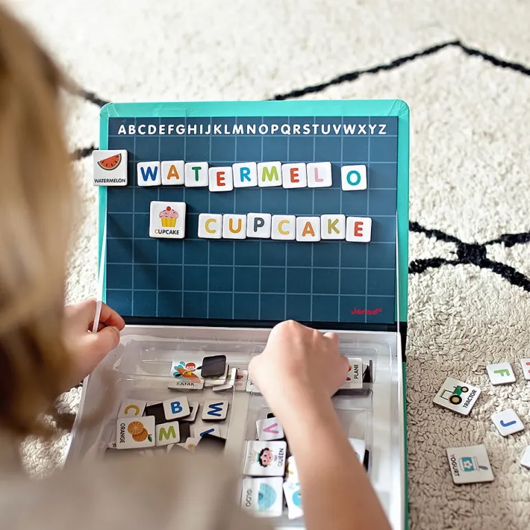 Układanka Magnetyczna Magnetibook Polski Alfabet