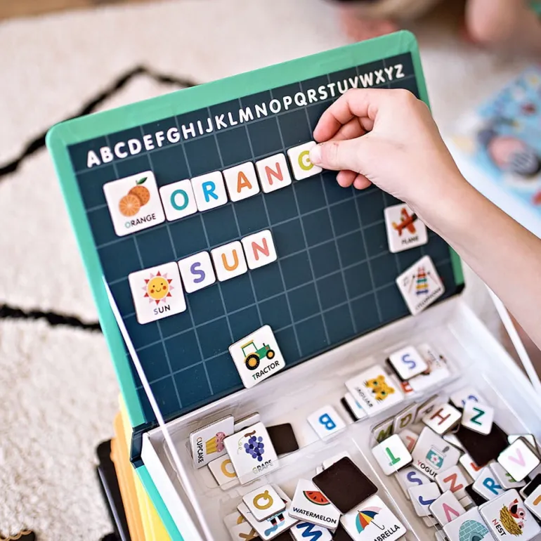 Układanka Magnetyczna Magnetibook Polski Alfabet