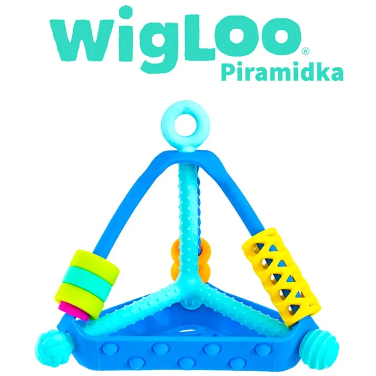 Zabawka sensoryczna Wigloo Piramidka