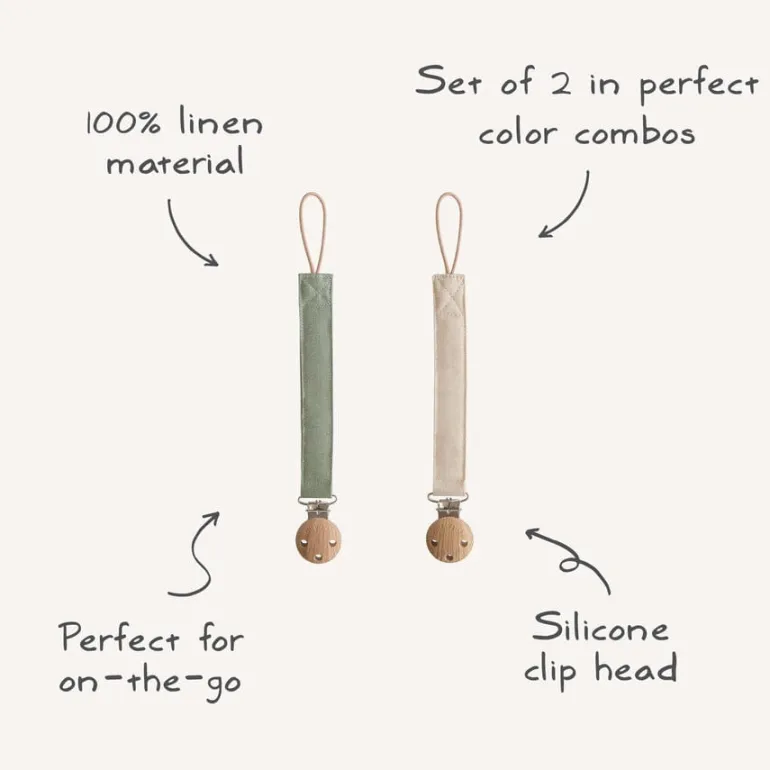 Zawieszka materiałowa 2-pack - Olive Shifting Sand