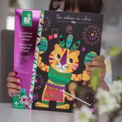 Zdrapywanki dla Dzieci Graficzne Zwierzątka 4+