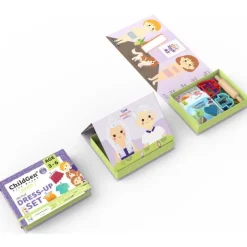 Zestaw kreatywny MODA - ubieranki i fryzury, 100% NATUALNA ciastolina i akcesoria
