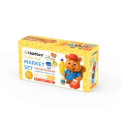 Zestaw kreatywny PAW PALS Kasjer Pofi – Sklep 4 ciastoliny, foremki, mata Market