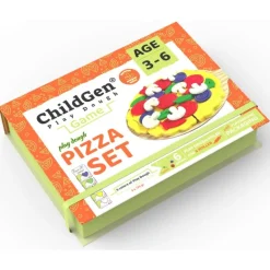 Zestaw kreatywny PIZZA, 100% NATUALNA ciastolina i akcesoria