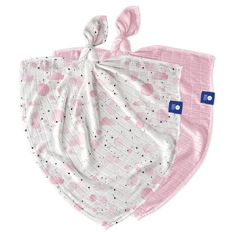 Zestaw Pieluszek Bambusowych Sky Pink Różowa 2 szt